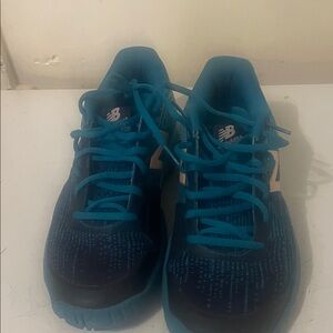 New Balance Teal and Navy Sneakers